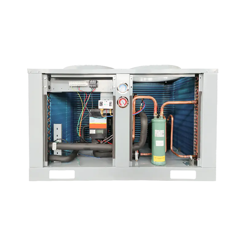 Bộ ngưng tụ cửa thoát khí hàng đầu (Sử dụng máy nén Copeland) 8-40HP